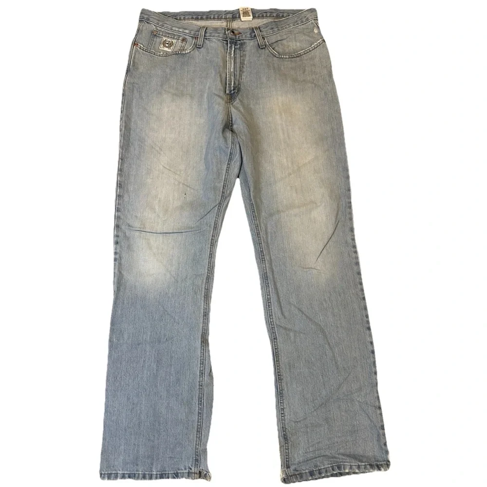 CINCH Men's Relaxed Fit White Label Jean - Light Stonewash Size‎ 38 - Picture 2 of 9